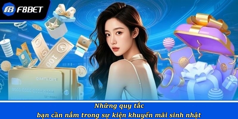 Những quy tắc bạn cần nắm trong sự kiện khuyến mãi sinh nhật