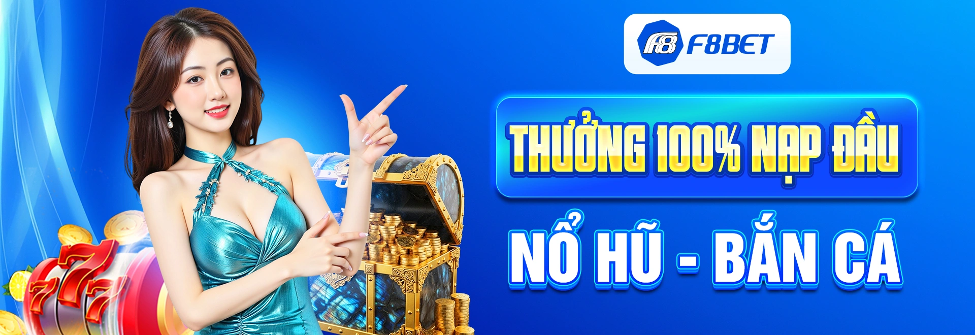 Banner trang chủ chính thức F8BET mới nhất 2026